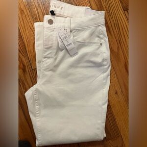 NWT White House Black Market The Skinny High-Rise White Women’s Jeans Size 6S